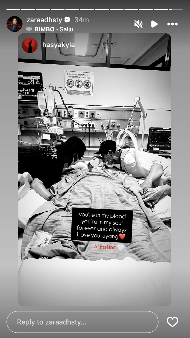 Zara Adhisty. (Instagram)